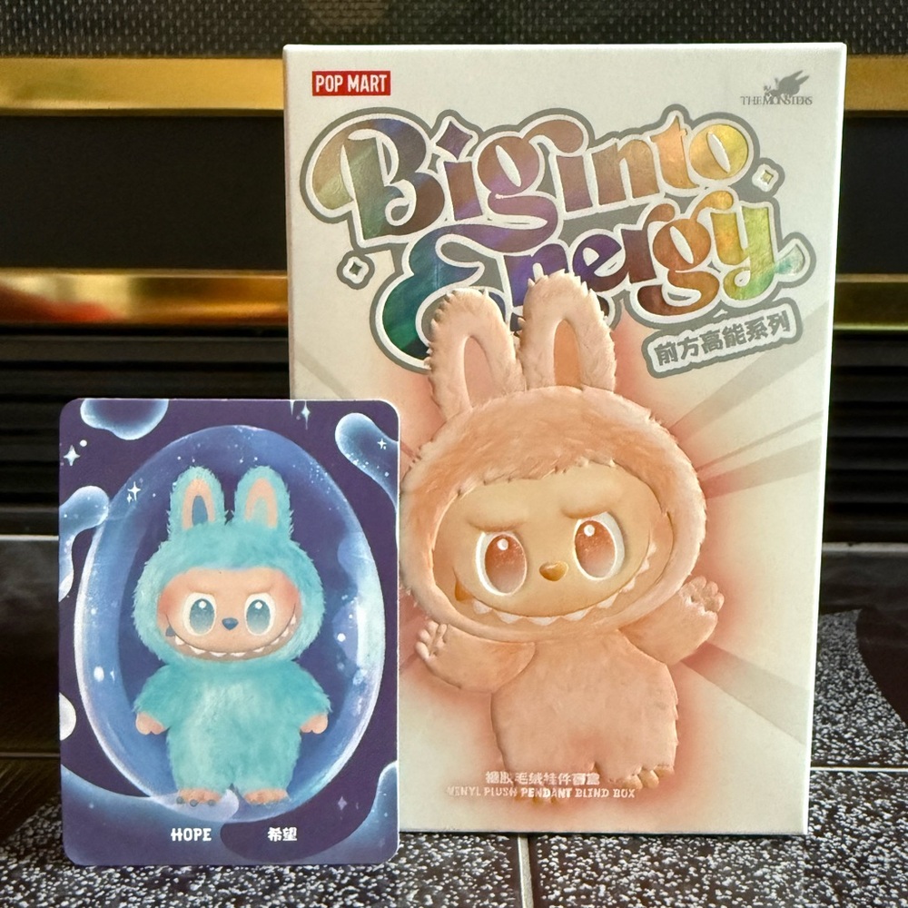 New 100% Authentic “The Monsters” Big Into Energy Labubu in Hope✨